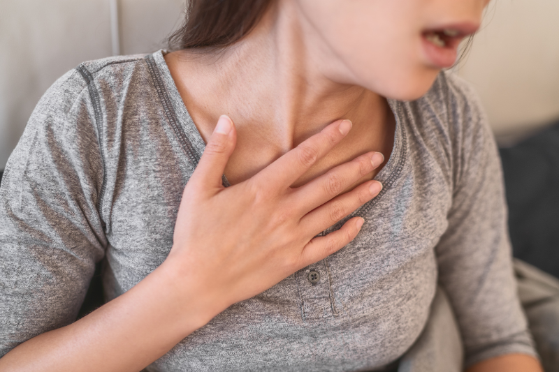 rối loạn thần kinh thực vật gây khó thở
