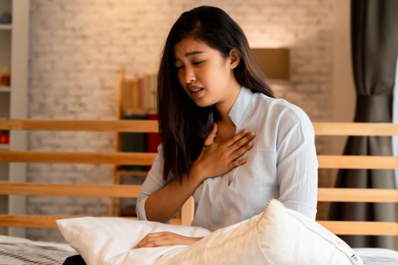 rối loạn thần kinh gây khó thở
