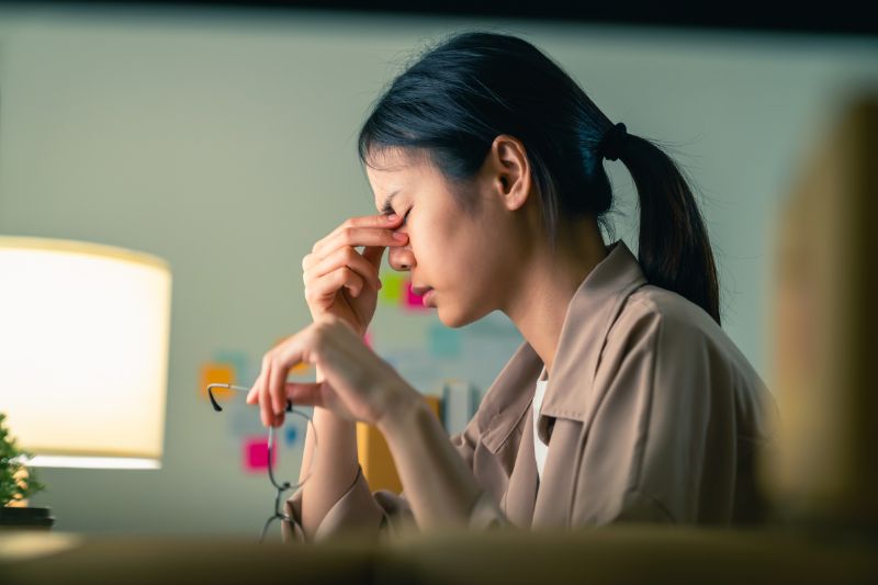 dấu hiệu stress