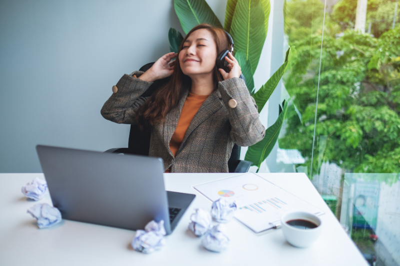 cách giảm stress trong 30 giây